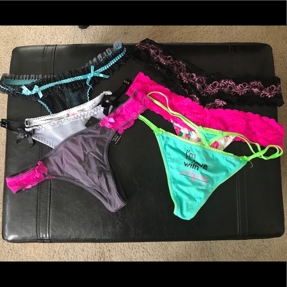 Lot of 6 Thong Panties